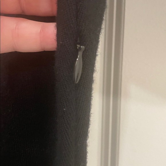 Theory Black Combo Polo Minidress - Picture 4 of 8